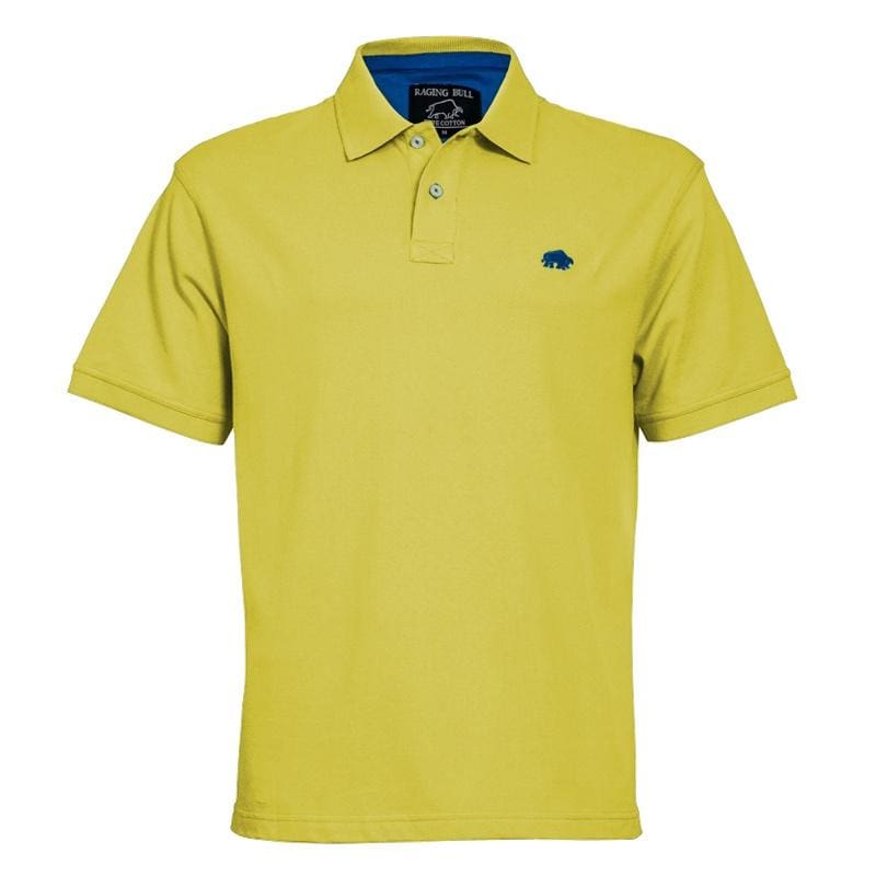 Raging Bull Signature Polo - S1418 - Lemon 1