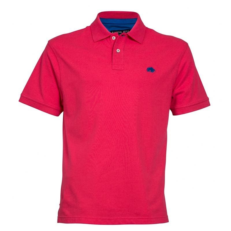 Raging Bull Signature Polo - S1418 - Vivid Pink 1