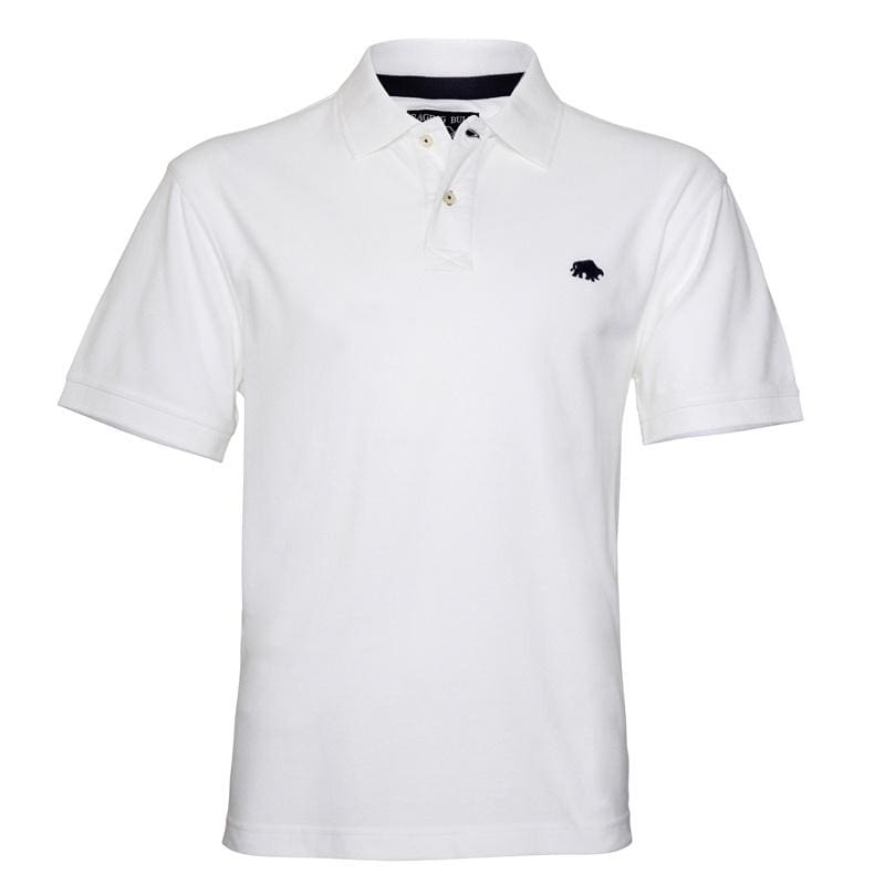 Raging Bull Signature Polo - S1418 - White 1