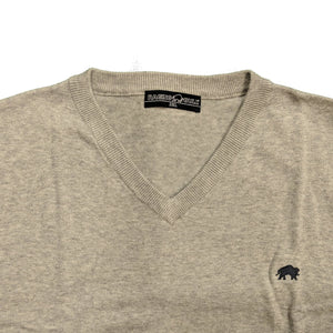 Raging Bull Sleeveless Sweater - S1447 - Grey 2