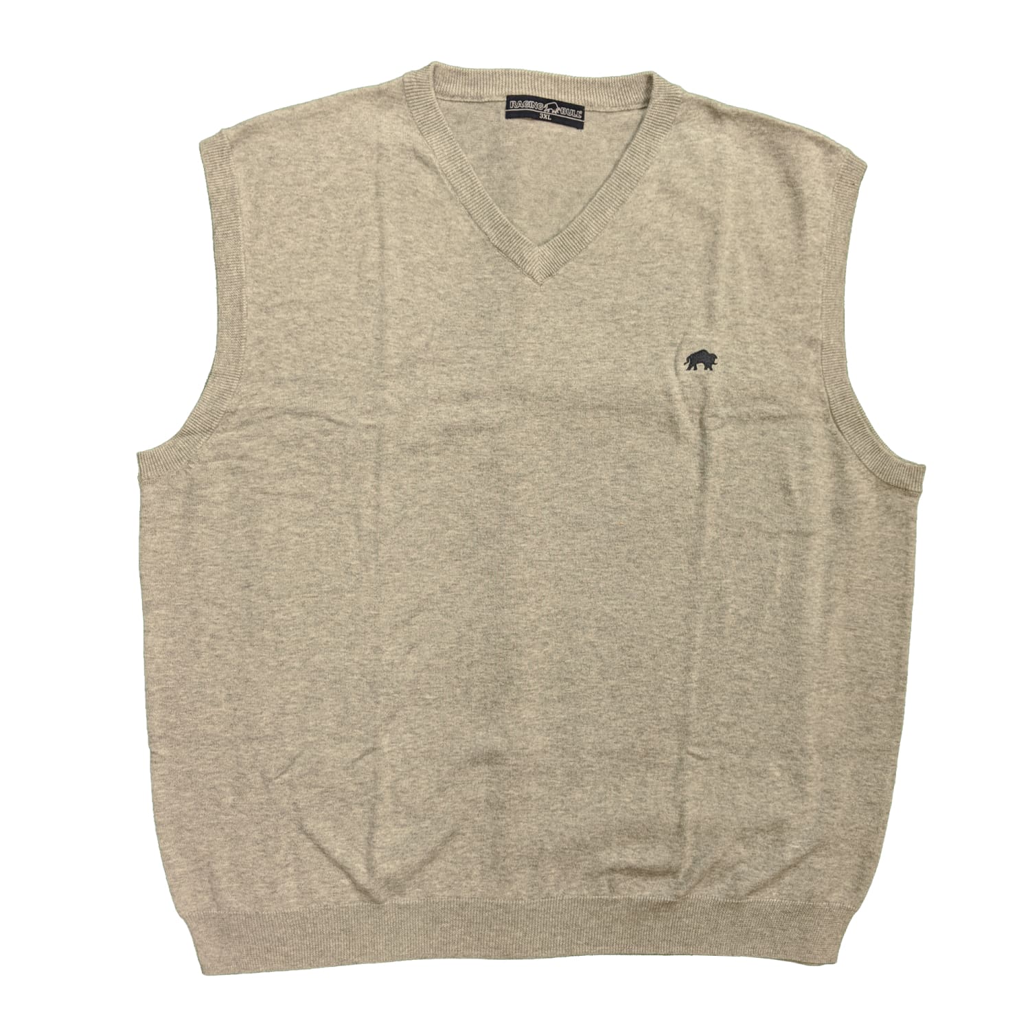 Raging Bull Sleeveless Sweater - S1447 - Grey 1