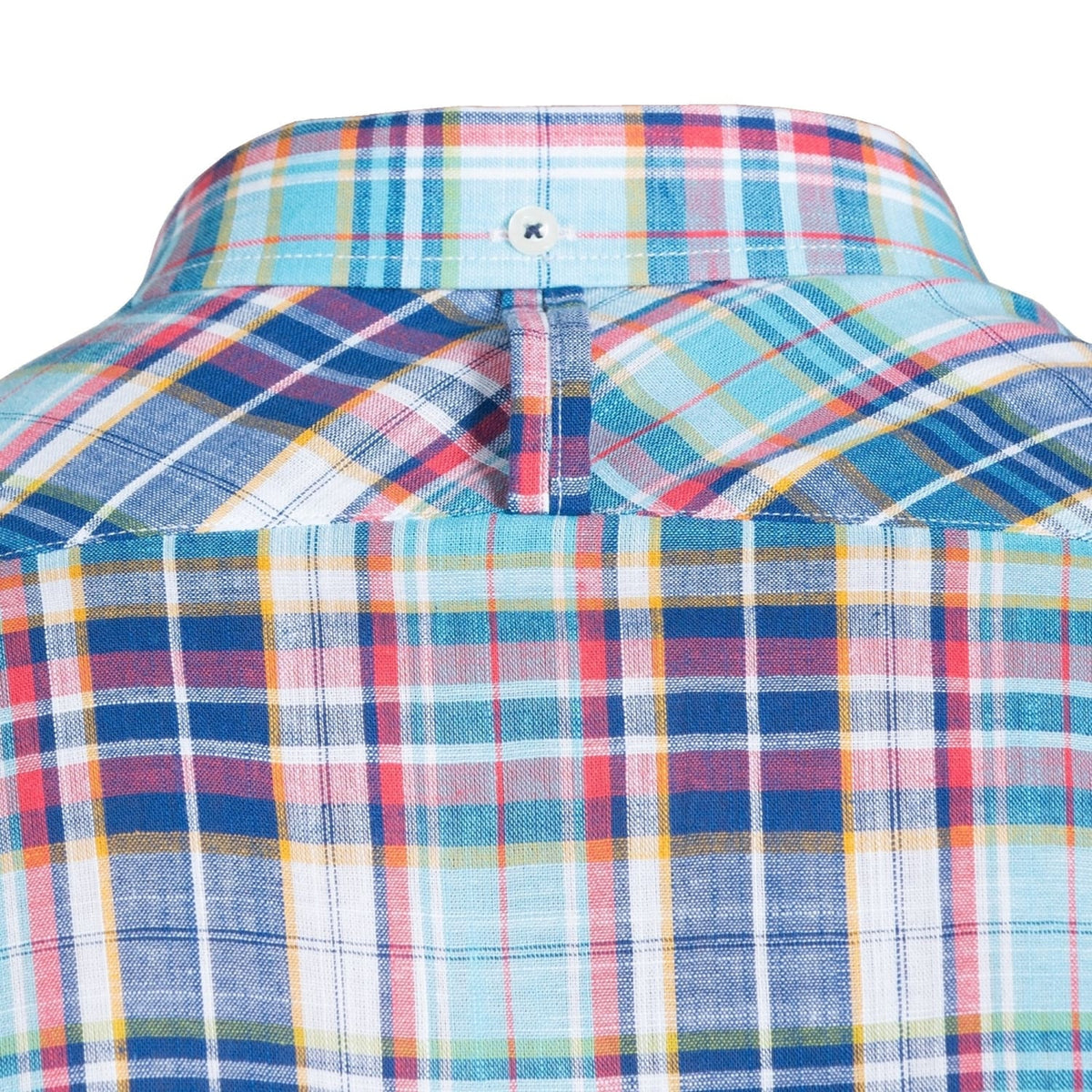 Raging Bull S/S Linen Look Shirt - S19CS256 - Navy 3