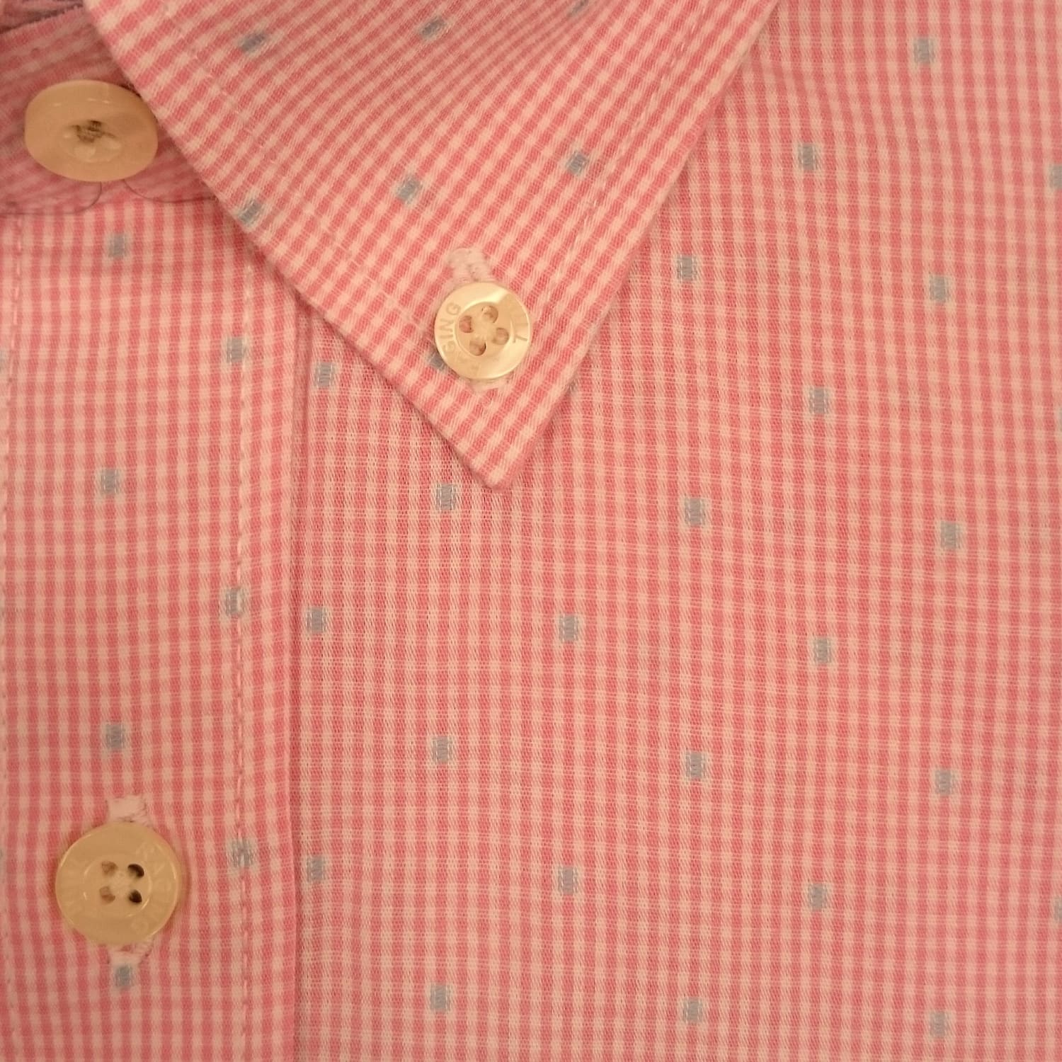 Raging Bull S/S Polka Dot Shirt - S16CS14 - Vivid Pink 2