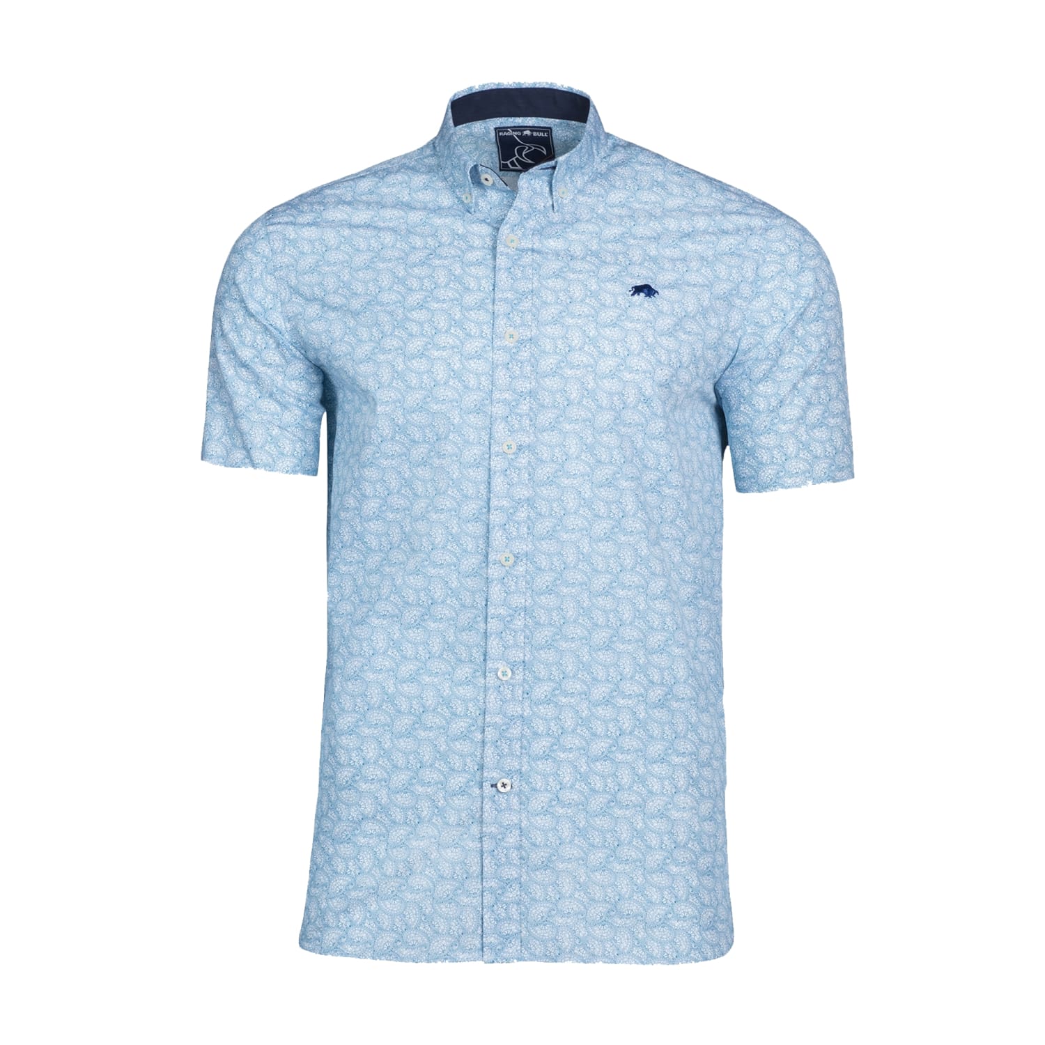 Raging Bull S/S Shirt - S19CS261 - Petrol 2