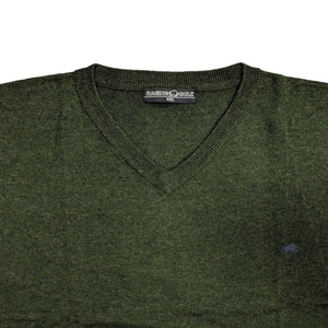 Raging Bull V Neck Sweater - AW1232 - Forest Green 2