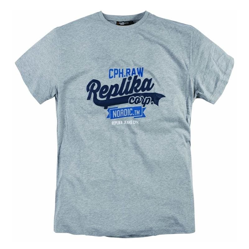 Replika T-Shirt - 99835 - Grey 1