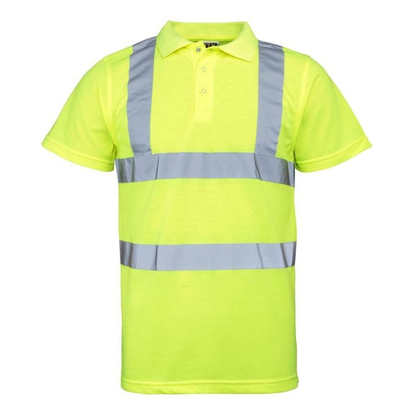 RTY Hi-Vis Polo - HV070 - Yellow 1