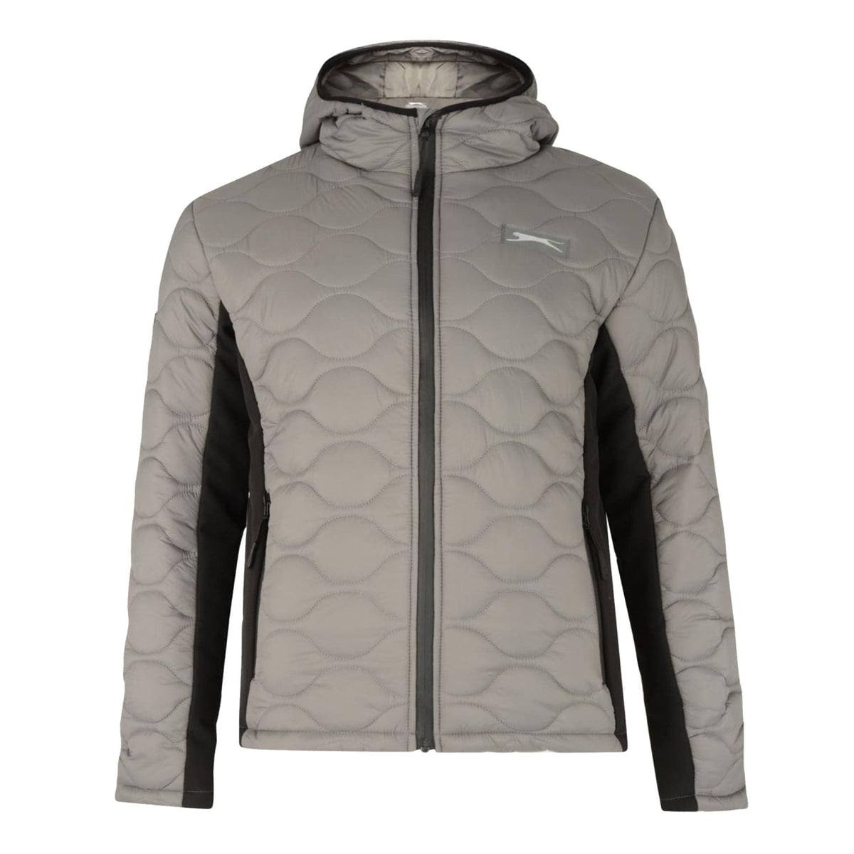 Slazenger Padded Jacket - Cash - Grey 1