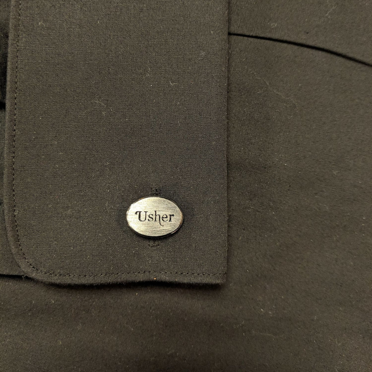 Stainless Steel Cufflinks - Usher 2