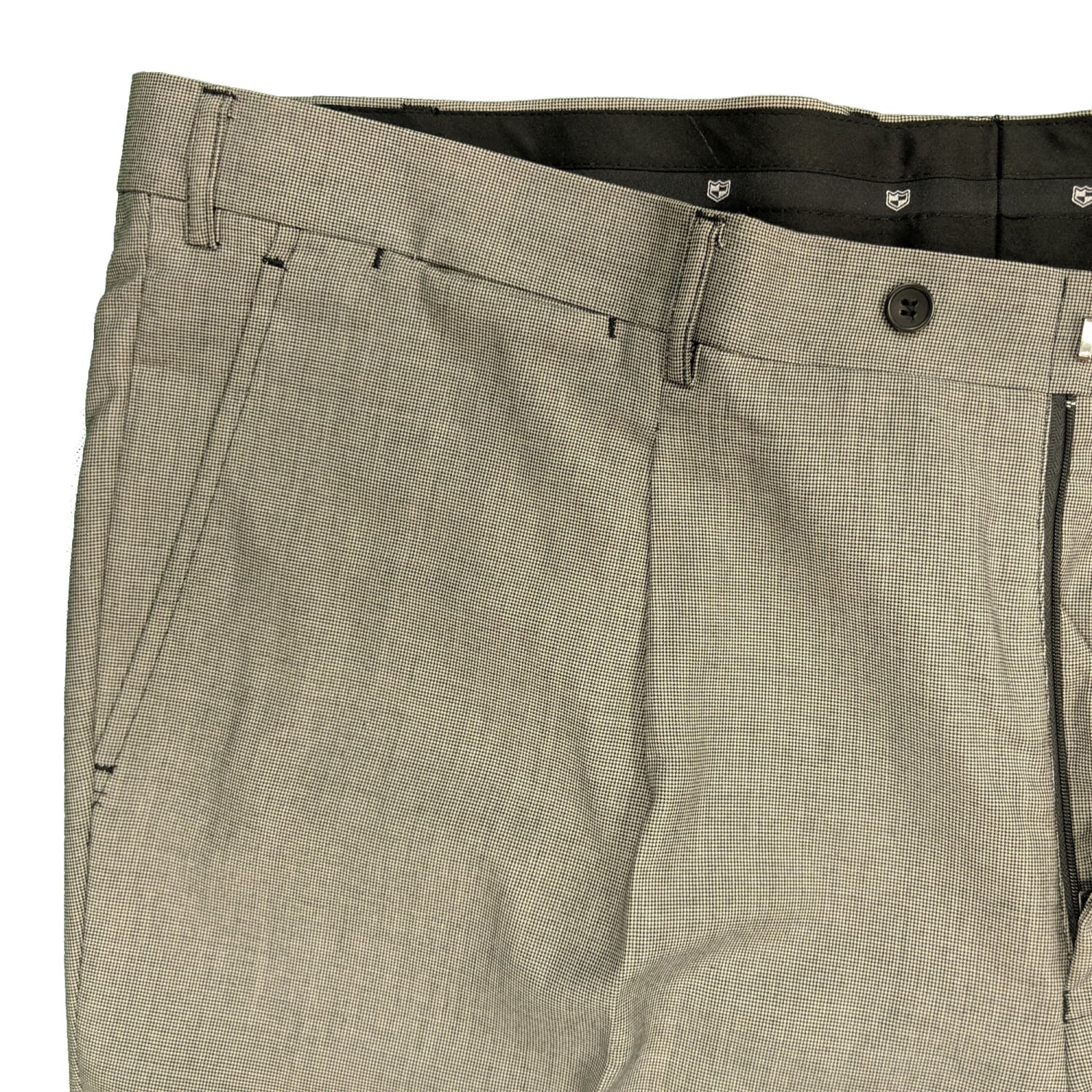 Voeut Suit Trousers - Jovan - Grey Puppytooth 3